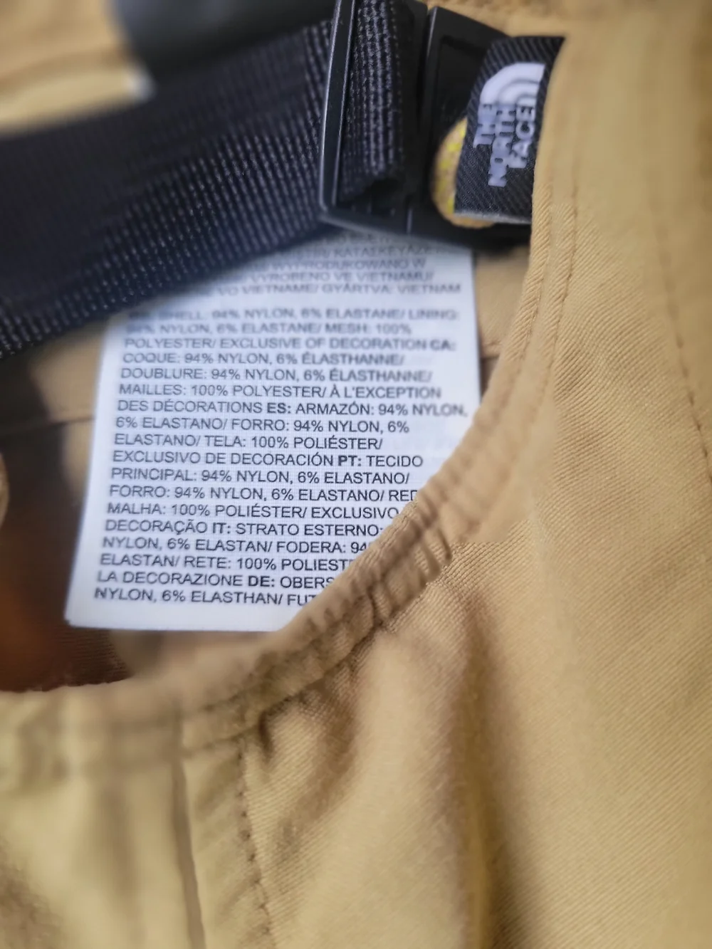 The North Face Tan 5-Panel Cap